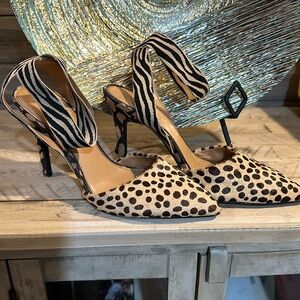 Jessica Simpson ankle strap heels